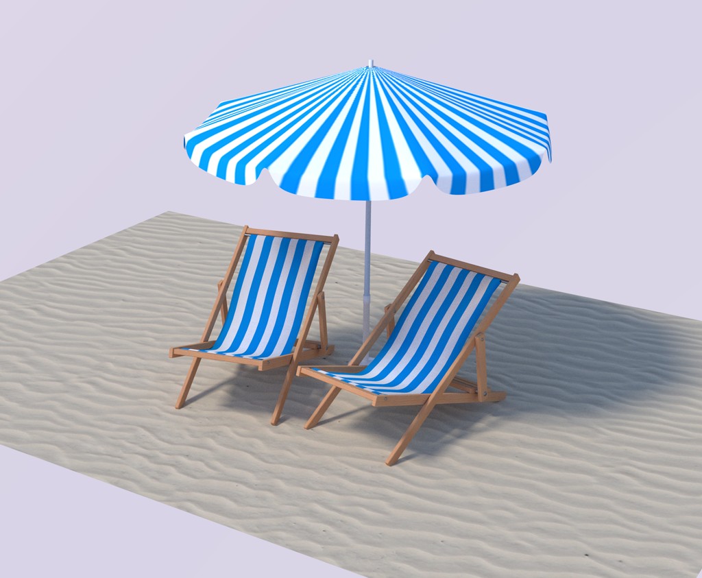 Beach Chairs Set preview image 1